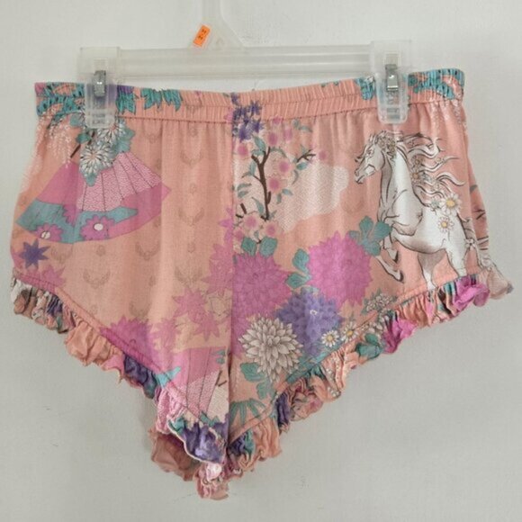 RARE! Spell & the Gypsy Wild Horses Blush Shorts and Cami Set Size Small b188E - Picture 7 of 13